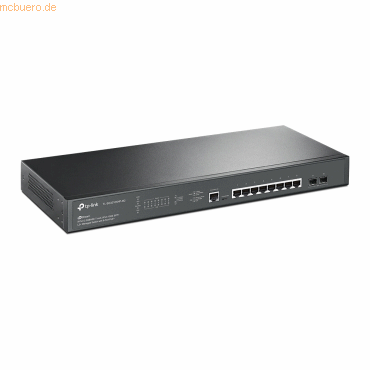 Switch rrjeti TP-Link JetStream TL-SG3210XHP-M2, 8 porta 2.5G PoE, 2 porta 10GE SFP, i zi