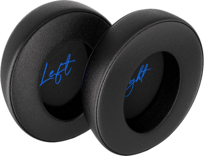 Перници за замена за слушалки Niceboy Earpads Leather, мемориска пена, PU кожа, црни