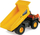 Lodër kamion Majorette Volvo R45D Grand Dump Truck, 20cm, 1:45, e verdhë