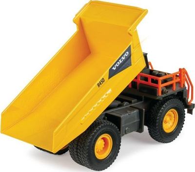 Lodër kamion Majorette Volvo R45D Grand Dump Truck, 20cm, 1:45, e verdhë
