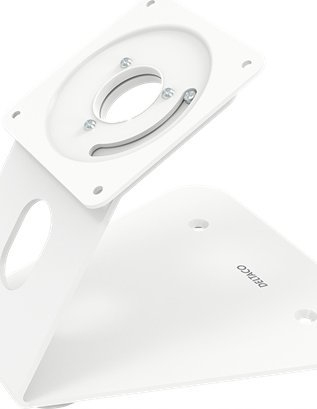 Mbajtëse tavoline për tablet Deltaco Office, montim 75 x 75 mm, çelik, e bardhë