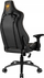 Karrige gaming Cougar Outrider S, lëkurë PVC, mbështetje mesi, e zezë