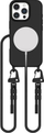 Mbrojtëse telefoni Tech-Protect Magnecklace MagSafe, për iPhone 16 Pro, me varëse, e zezë