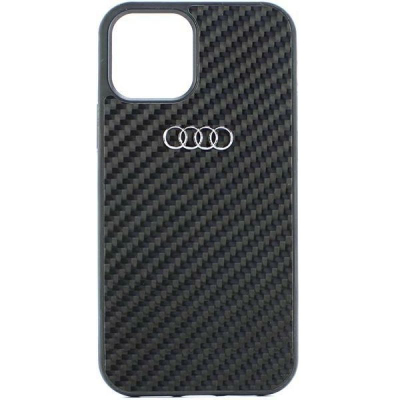 Kapak telefoni Audi Carbon Fiber për iPhone 11 XR 6.1", hardcase, i zi