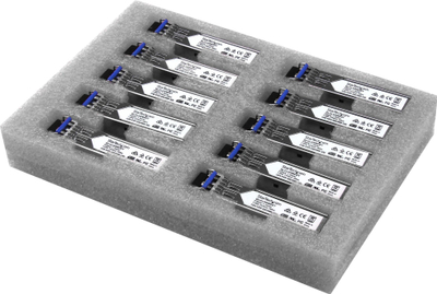 Modul SFP StarTech.com Cisco GLC-LH-SMD, 1000BASE-LX/LH, pako me 10 copë, i bardhë