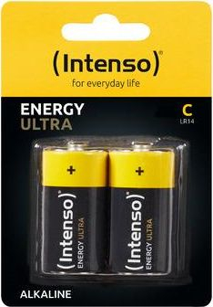 Bateri Intenso Energy Ultra C LR14, 1.5V, paketim 2 copë, e zezë