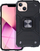 Futrollë telefoni OEM Nitro për iPhone 14, me unazë stand, e zezë