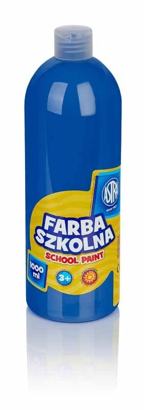 Училишна боја Astra, 1000 ml, темно сина