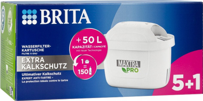Set filtra uji Brita Maxtra PRO Hard Water, 6x fishek, 150L