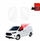Folie mbrojtëse pasqyre GRIZZ ZeroDrop, për Ford Custom 2023-2026, transparente
