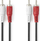 Kabllo audio Nedis CAGL24200BK15, 1.5 m, 2 x RCA, i zi