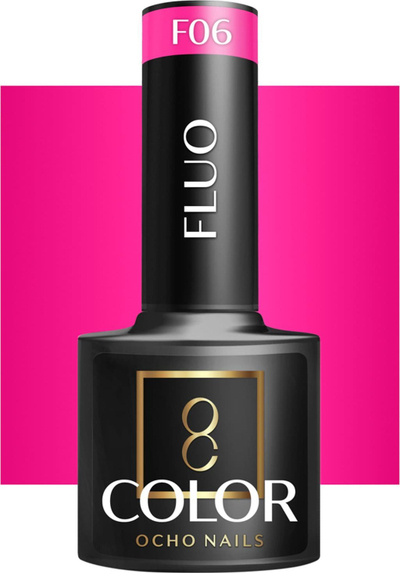 Llak xheli për thonj Activeshop OCHO NAILS Fluo F06, 5 g, neon