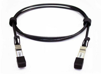 Kabllo rrjeti Lanview MO-C-QSFP-100G-CU1M, QSFP28 100G, 1m, e zezë