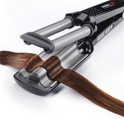 Ondulues flokësh Babyliss Pro BAB2369TTE, 3D ionization, trefish