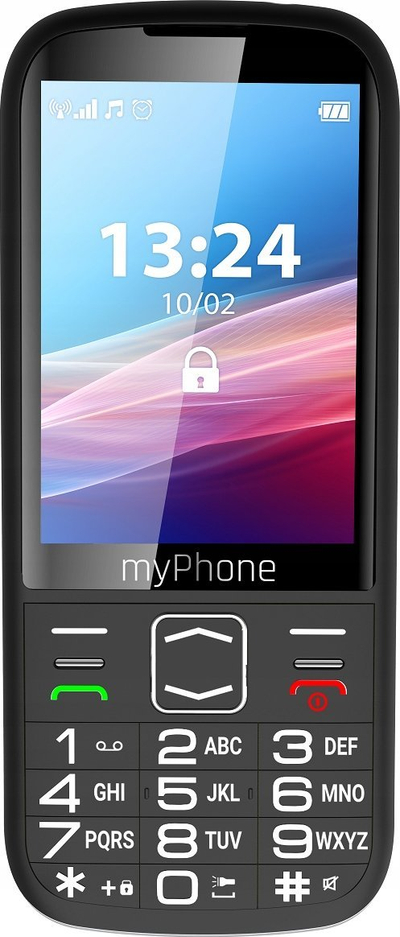 Телефон myPhone Halo 4 LTE, 2.4\", Dual SIM, црн