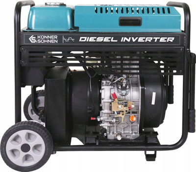 Agregat dizel Könner & Söhnen KS 9500DE ATSR, 10kW, inverter 230V, i zi