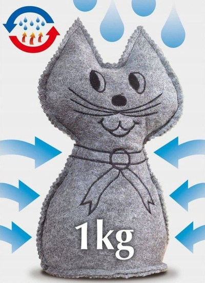 Dehumidifikues ajri Wenko Air Cat, 850 ml, pa rrymë, shumëngjyrësh