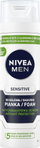 Krem rroje Nivea Soothing Shaving Foam, 200ml, i bardhë