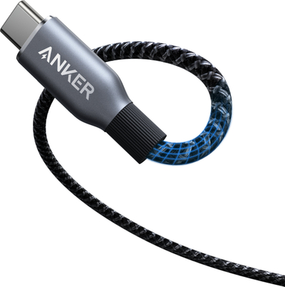 Kabllo Anker Prime USB C në USB C, 240W, 1.8m, e gërshetume