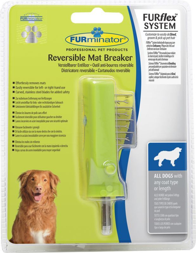 Kokë zëvendësuese për krehër FURminator FURflex, e gjelbër 