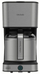 Aparat kafeje Cecotec Coffee 66 Drop Thermo Time, 10 filxhanë, xham termik inox, argjendtë