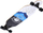 Longboard Nils prej druri, kushineta ABEC 7, rrota PU 85A, i zi