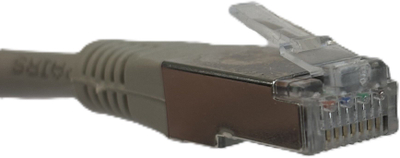 Kabllo rrjeti Netrack RJ45 Cat6 F UTP, 10m, gri