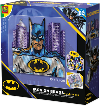 Set rruaza hekuri SES Creative DC Batman Color Mix, për fëmijë, shumëngjyrësh