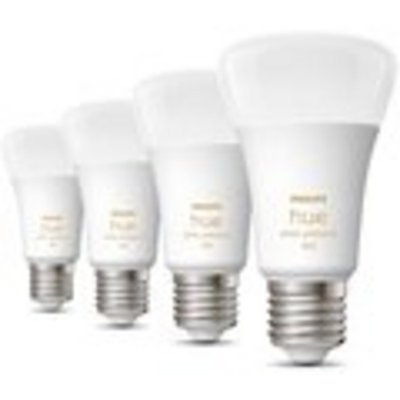 Set poça Philips Hue White Ambiance 6W 800lm E27, 4 copë