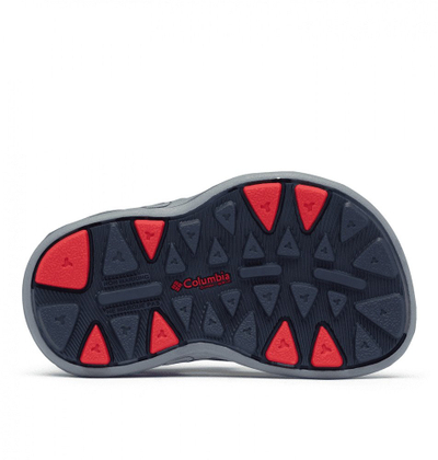 Sandale fëmijësh Columbia Youth Techsun Vent Jr, velcro, shollë gome, blu