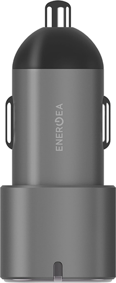 Karikues makinë Energea AluDrive D60, 2x USB C, 66W PD PPS, gri metalik
