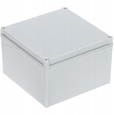 Kuti hermetike Delta PKAG-200x200, IP65, 200x200x130mm, gri