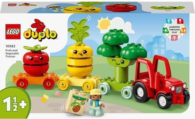Set LEGO® DUPLO® 10982 Tractor with vegetables and fruits, 19 pjesë