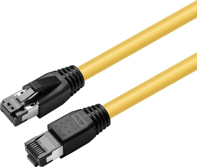 Kabllo rrjeti MicroConnect CAT8.1 S/FTP, 7.5m, LSZH, e verdhë
