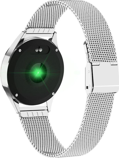 ORO-MED Smartwatch ORO-SMART Crystal, Silver, Metal Band, 1.59 cm Band Width