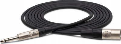 Аудио кабел Hosa HXS-020 Re, XLR женски во 6.3mm TRS, 6m, црн