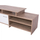 Komodë për TV Scott 123×39,5×35,5-45,5 cm (HM8766.01), bardhë