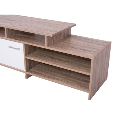 Komodë për TV Scott 123×39,5×35,5-45,5 cm (HM8766.01), bardhë