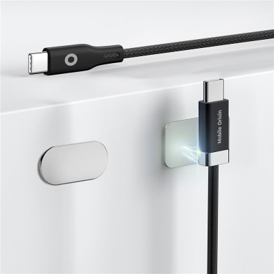 Kabllo USB Mobile Origin StayCable CB6, USB C në USB C, 60W, 1.5m, i zi