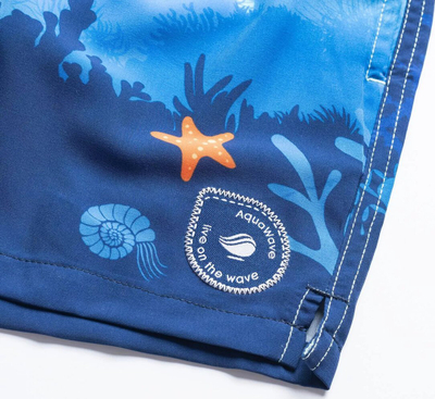 Shorce noti për fëmijë Aquawave Bali Kids Jr, tharje e shpejtë, bel elastik