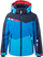 Jaka skish për kalamaj Brugi Jacket 1am2 Jr, 5000 mm, me kapuç që hiqet, blu