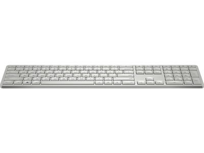 Tastierë wireless HP 970, butona të programueshëm, e bardhë