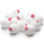Toptha pingpongu Meteor 15026, set 12 copë, 40mm, të bardhë