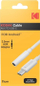 Adapter audio Kodak USB Type-C në 3.5mm, kabllo 11cm, argjendtë