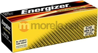 Индустриски батерии Energizer C R14, пакување 12 парчиња