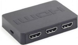 [OUTLET] Ndërprerës Gembird, 3x HDMI - 1x HDMI, i zi