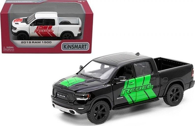 Lodër makinë Kinsmart Dodge RAM 1500 Rebel, shkallë 1:46, metalike, shumëngjyrëshe