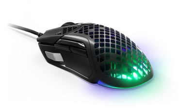 Maus Steelseries Aerox 5, USB Type-A, 18000 DPI, i zi