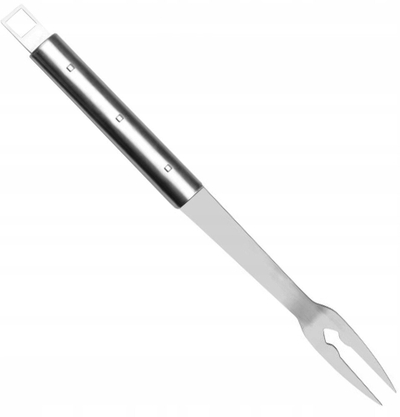 Pirun për skarë Berghoff Meat Fork, 43.5cm, çelik inox, argjendtë