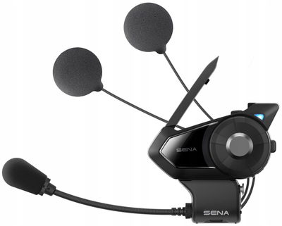 Interkom Bluetooth Sena 30K, Mesh 2.0, 8 km, i zi